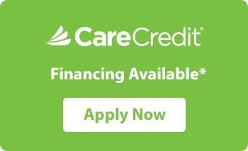 Care Credit financing available apply now button