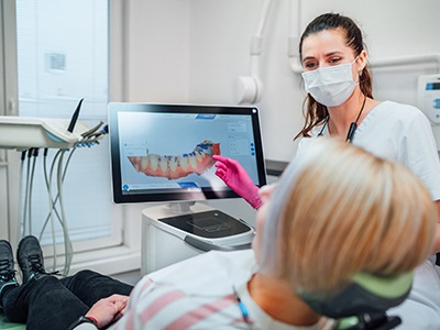 dental lab technicians crafting crowns